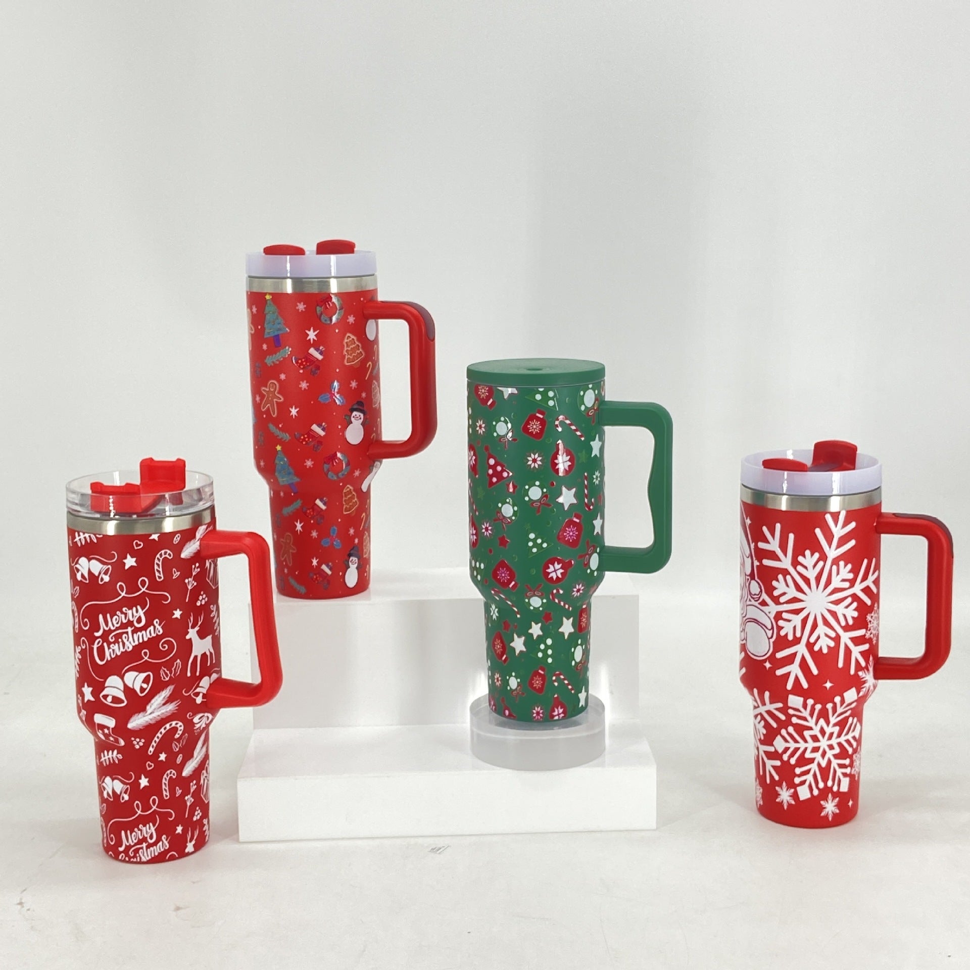 5D Creative Christmas 40oz Handle Cup