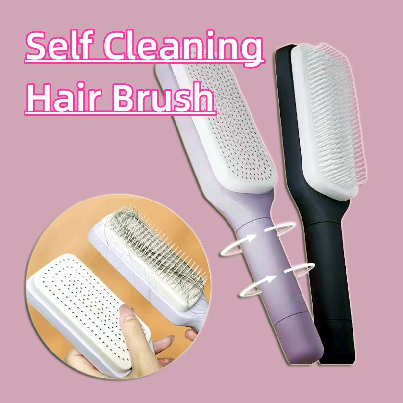 The Ultimate Self-Cleaning Hair Brush