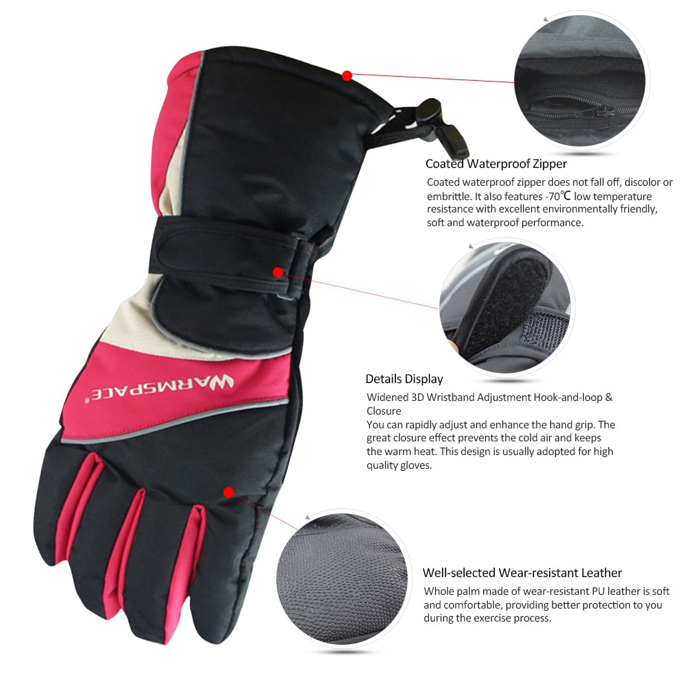 ThermoGrip Electric Heated Gloves