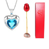 Heart's Desire Crystal Pendant Necklace