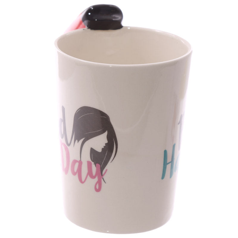 Woman's Leisure Creative Ceramic Coffee Mug