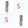 Plaid High Waist Seamless Yoga Leggings for Women