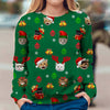 Women's Clothing Round Neck Loose Sweatshirt Christmas