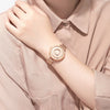 Magnetic gold luxury women's watch