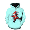 Men's And Women's Fashion Christmas Printed Hoodie