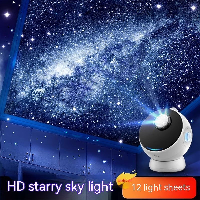 Galaxy Star Light Projector with Bluetooth Connectivity