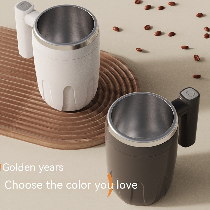 The Ultimate USB Stainless Steel Automatic Magnetic Self-Mixing Cup