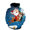 Men's And Women's Fashion Christmas Printed Hoodie