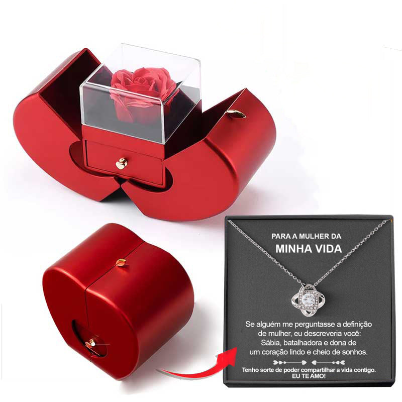 Eternal Love Rose Jewelry Box: A Timeless Symbol of Affection