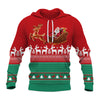 Men's And Women's Fashion Christmas Printed Hoodie