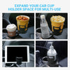 2-in-1 360° Rotatable Car Cup Holder & Organiser