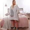 Fashionably Wearable CozyHooded Blanket