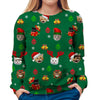 Women's Clothing Round Neck Loose Sweatshirt Christmas