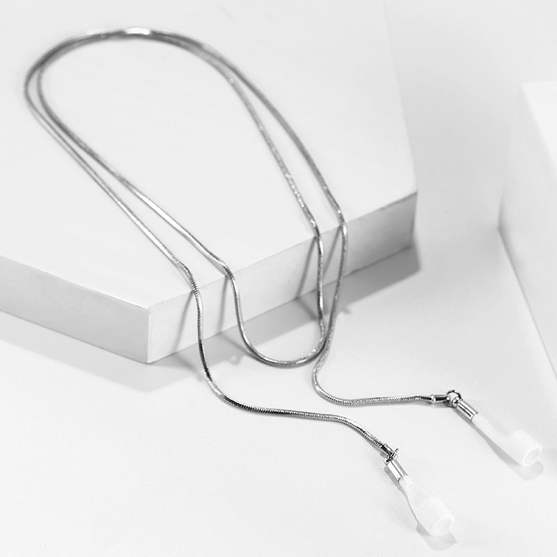 Lightweight Acrylic Magnetic Slip Headphones Anti-Lost Necklace