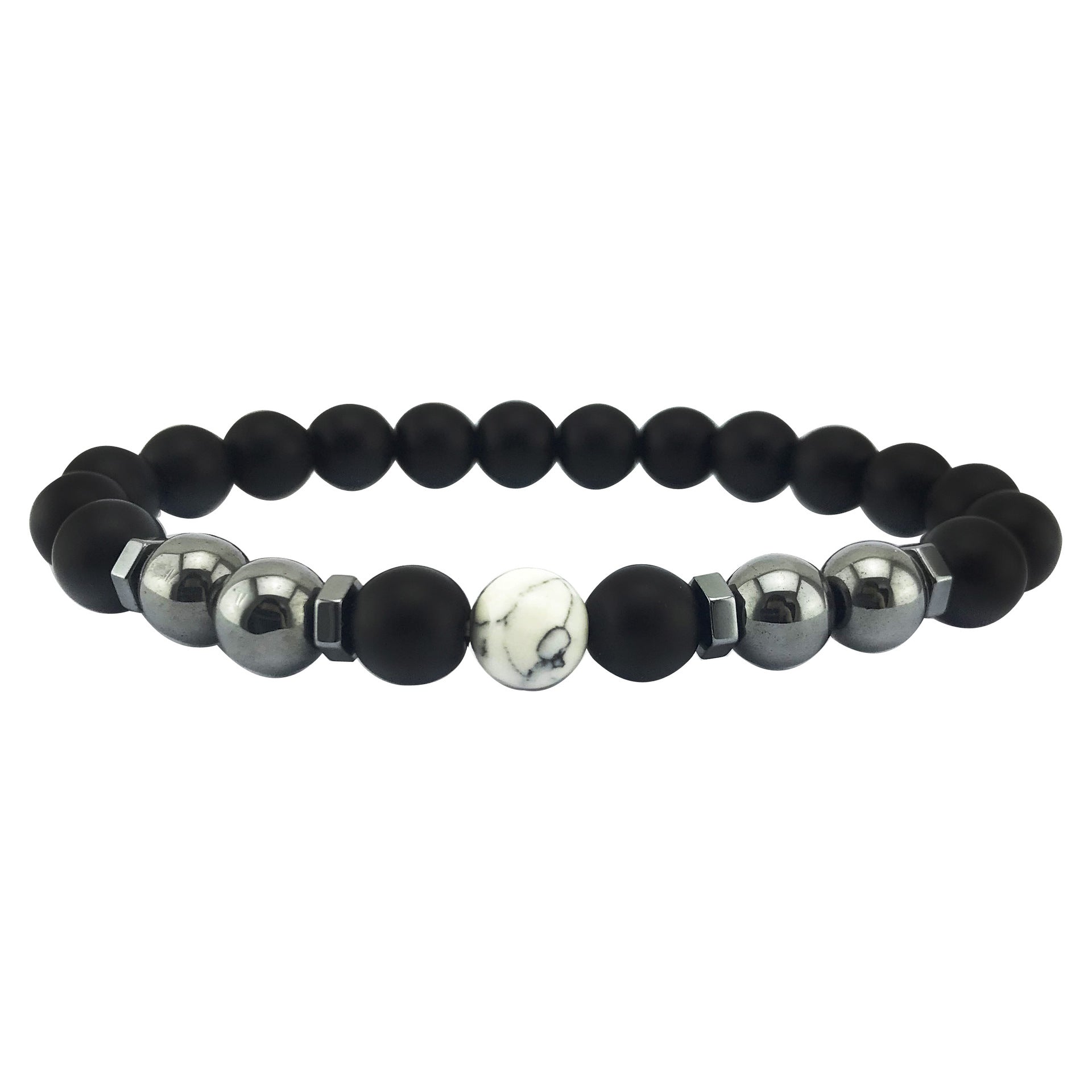 Natural Black Hematite Tiger Eye Beaded Bracelets Men For Magnetic Health Protection Women Jewelry -  Magnetic Simplicity