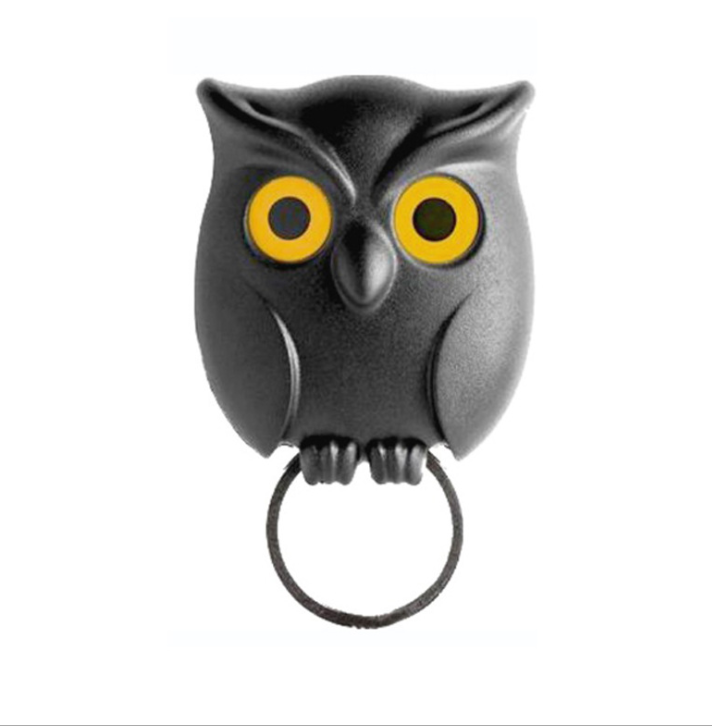 Night Owl Magnetic Wall Key Holder Wall Magnets Keep Keychains Hooks