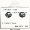 Black magnet ear earrings earrings without ear pierced magnetic earrings -  Magnetic Simplicity