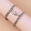 Magnetic Clasp Stainless Steel Chain Bracelet -  Magnetic Simplicity