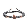 Hot Selling Magnetic Black Stone Faceted Beaded Bracelet -  Magnetic Simplicity