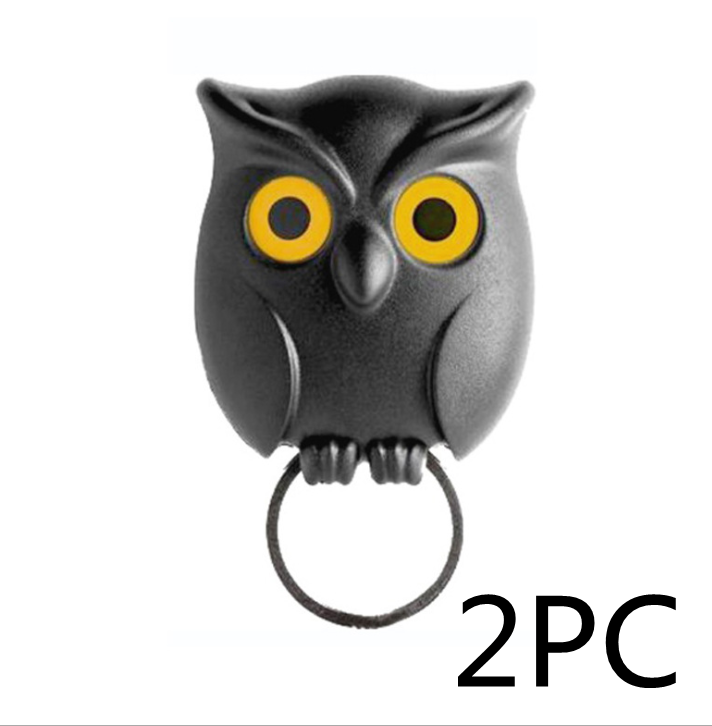 Night Owl Magnetic Wall Key Holder Wall Magnets Keep Keychains Hooks