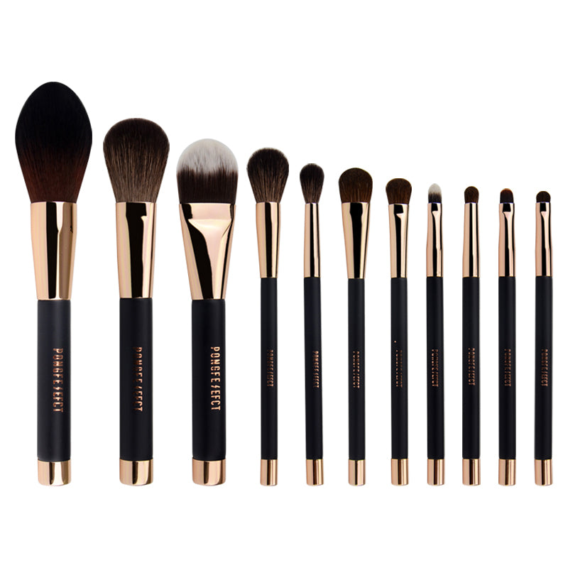 Fashion Magnet Makeup Brush Real Hair Set -  Magnetic Simplicity