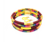 Hand-knitted  African Style Color Line Magnetic Buckle Necklace -  Magnetic Simplicity