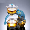 Magnetic Teapot Glass Automatic Tea Set -  Magnetic Simplicity