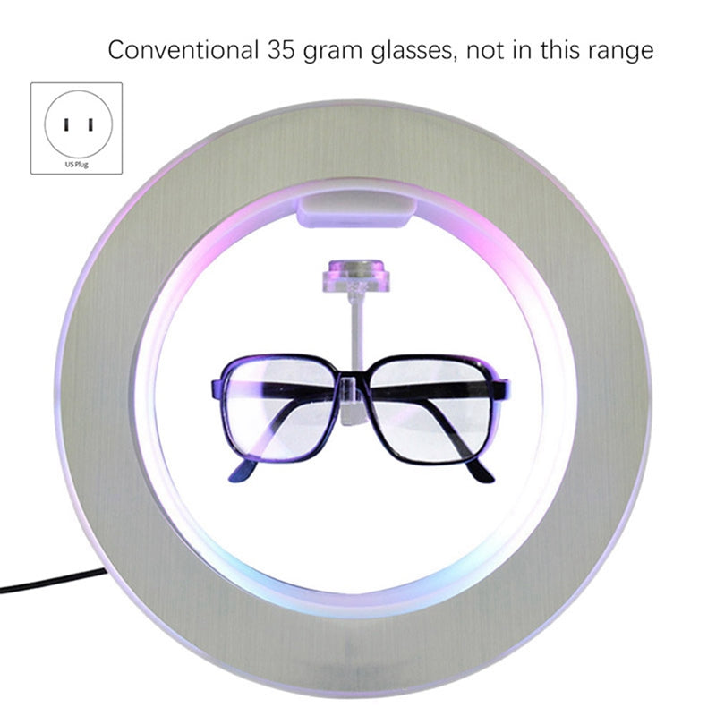 Marco de gafas de exhibición de levitación magnética de personalidad de moda