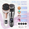 LCD Digital Display Electric Vacuum Cleaner Foot Scrubber Exfoliating Pedicure -  Magnetic Simplicity