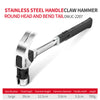 Multi-Functional Magnetic Carbon Steel Claw Hammer